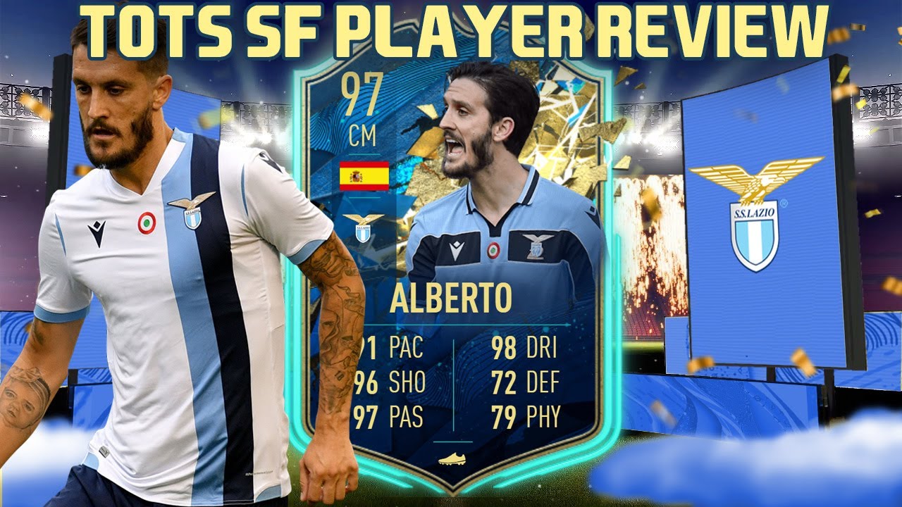 THIS CARD IS UNFAIR! 97 TOTSSF LUIS ALBERTO PLAYER REVIEW! FIFA 20 ULTIMATE TEAM