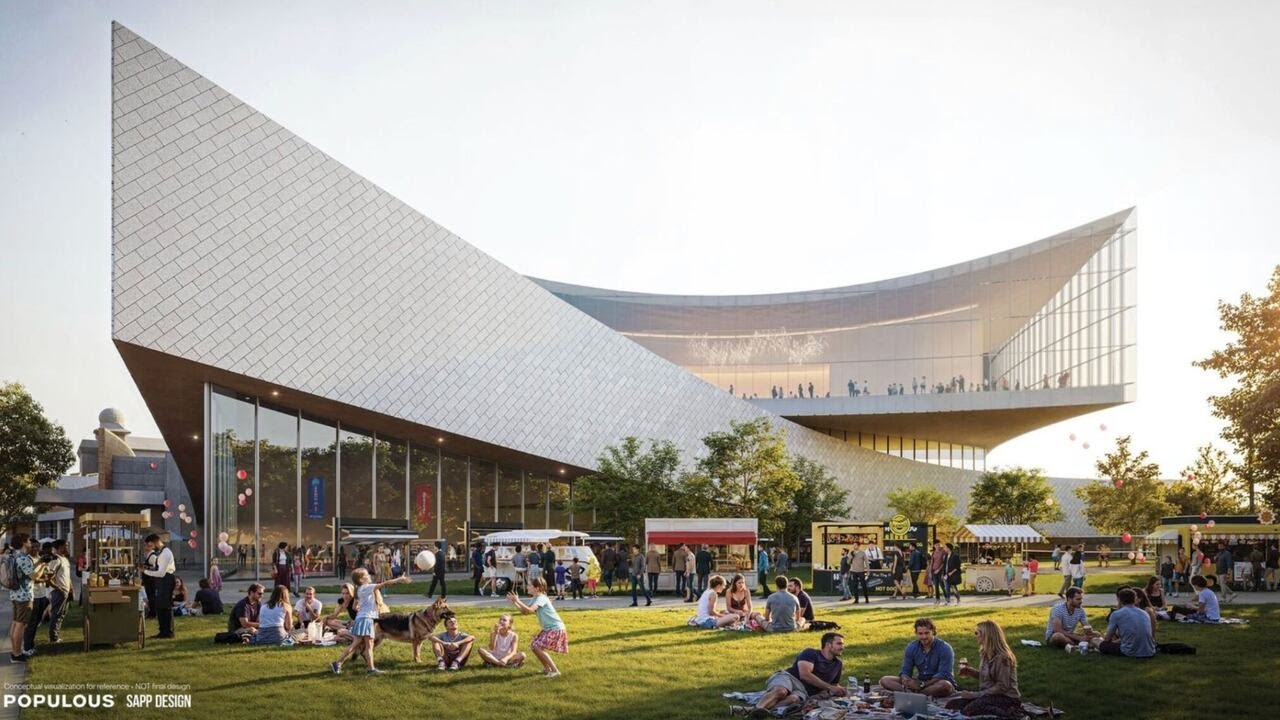 City of Springfield, Populous release pre-design visuals for reimagined Expo Center