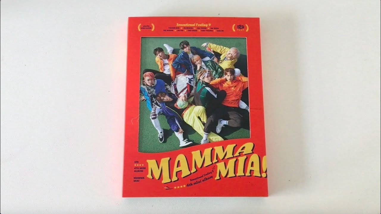 ♡Unboxing SF9 에스에프나인 4th Mini Album MAMMA MIA! 맘마미아!♡
