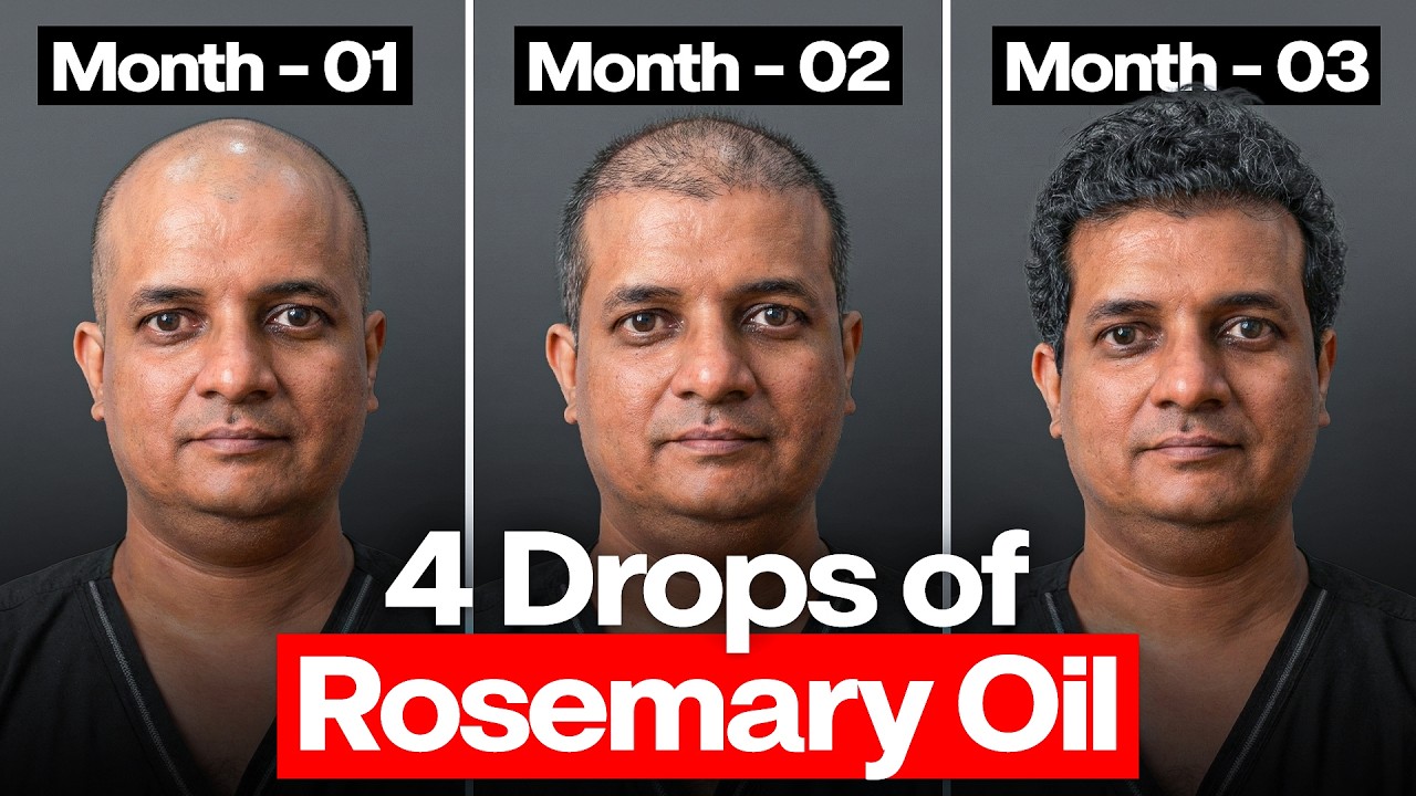 Is Rosemary Oil BEST to REVERSE Hair loss Naturally? | How To Apply It? (100% Honest Advice)