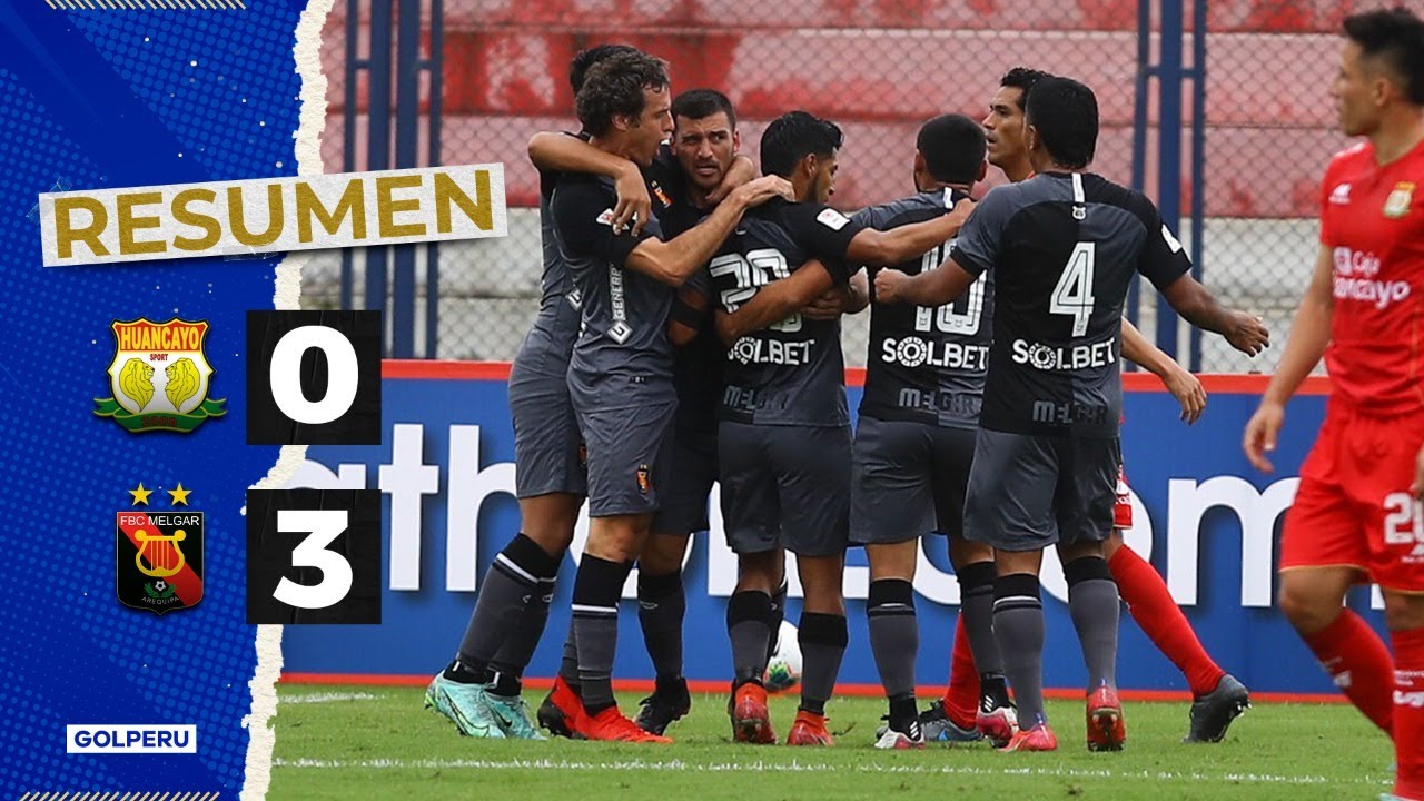 Resumen: Sport Huancayo vs FBC Melgar (0-3) #LIGA1BETSSONXGOLPERU