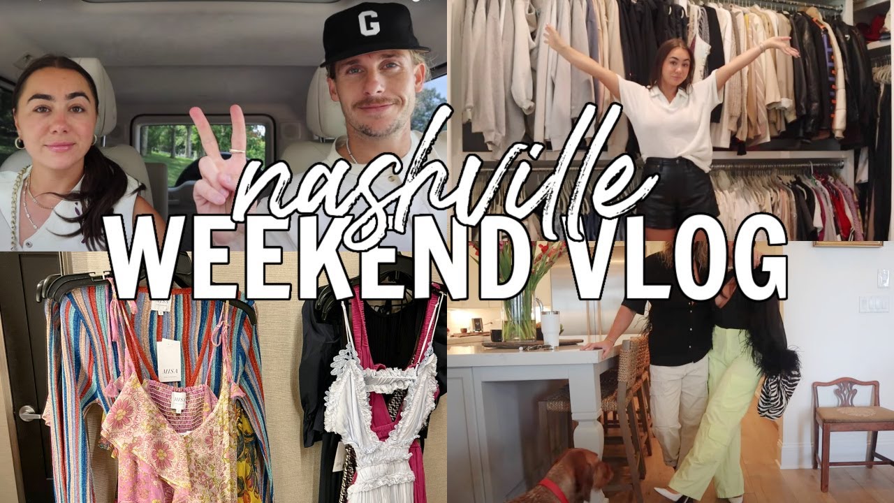 VLOG: Shopping at Nordstrom & Zara, Pack with Us, Date night in Nashville! Julia & Hunter Havens