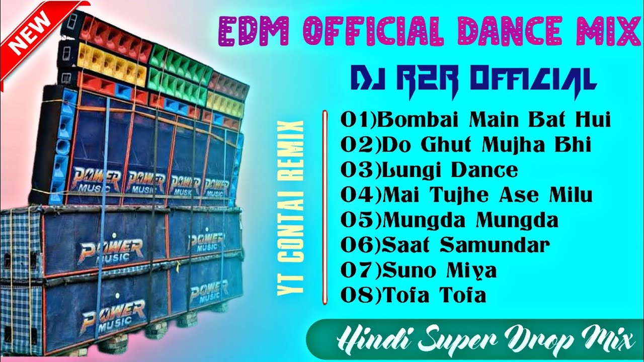 Hindi Edm Drop Mix 2024 || Dj Ronty Remix || Edm Official Hindi Dance Mix _ Dj R2R Official