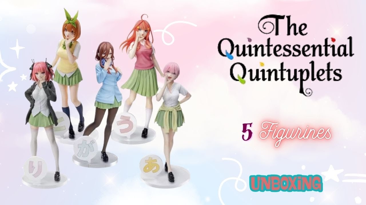 quintessential quintuplets 5 Figurines