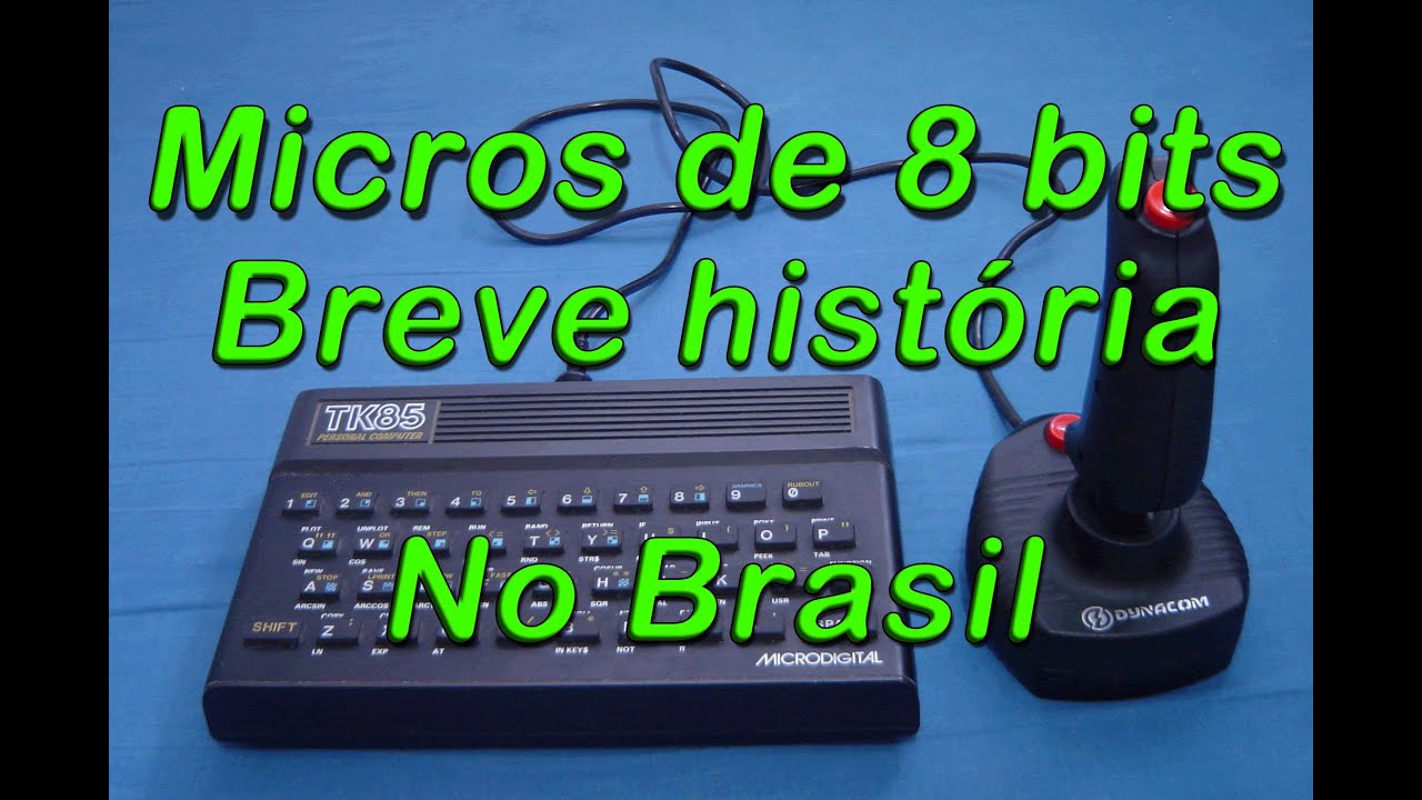 Conheça os Micros Antigos 8 bits  - Breve história nos anos 80! Do Sinclair ao MSX!