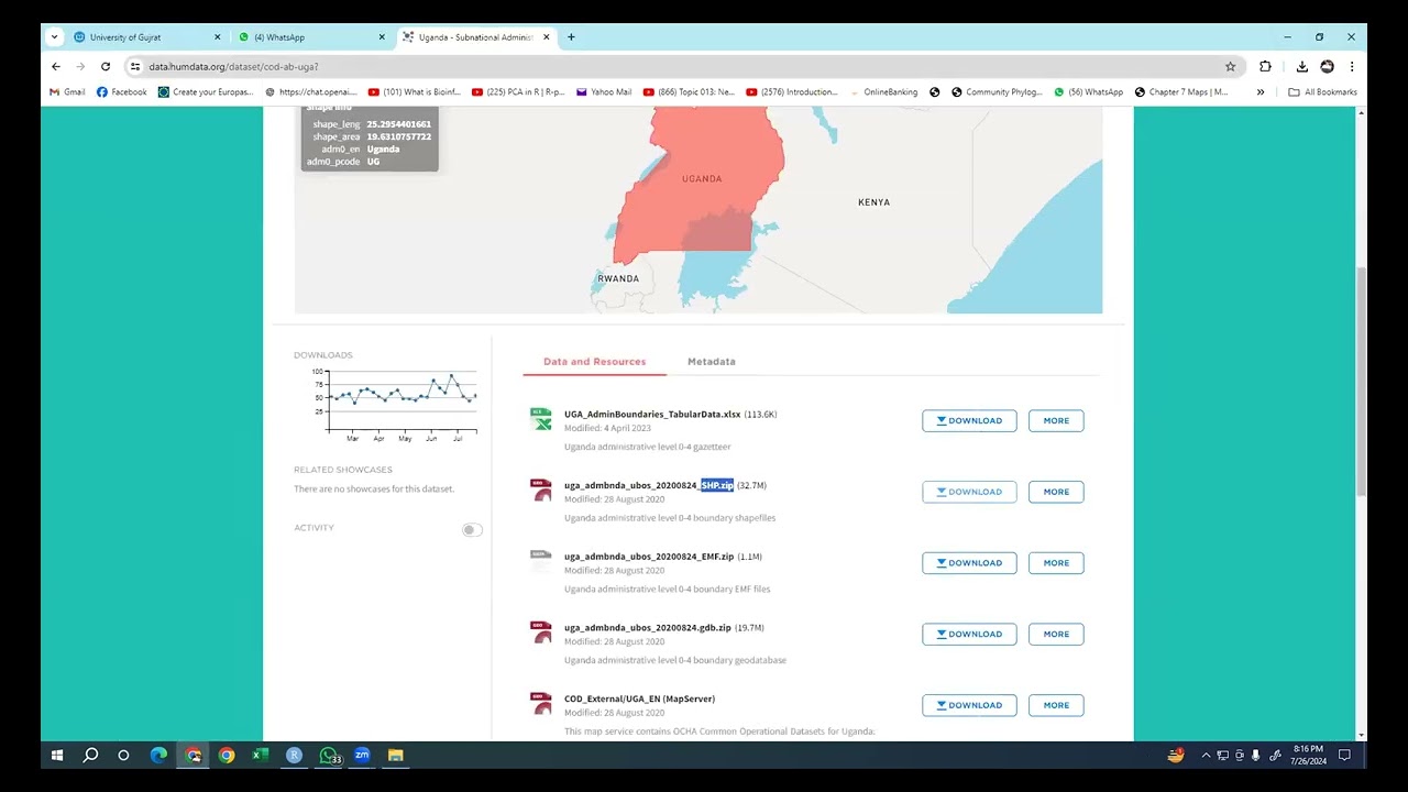 Batch 41: Study area map in R