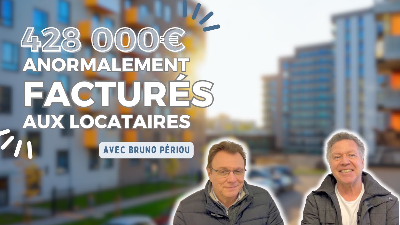 428 000€ anormalement facturés à des locataires de Garges les Gonesse (95).