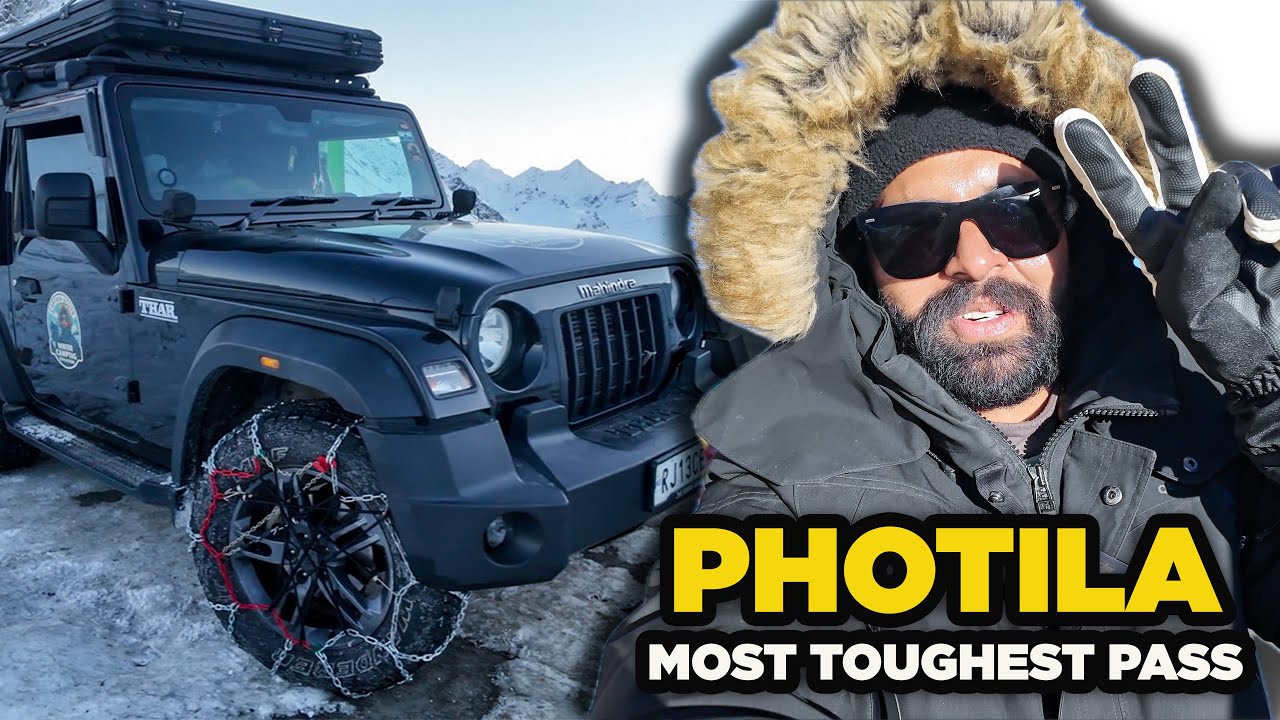 Most Toughest & Deadliest Pass in Winter Ladakh — I Made It to PHOTILA!