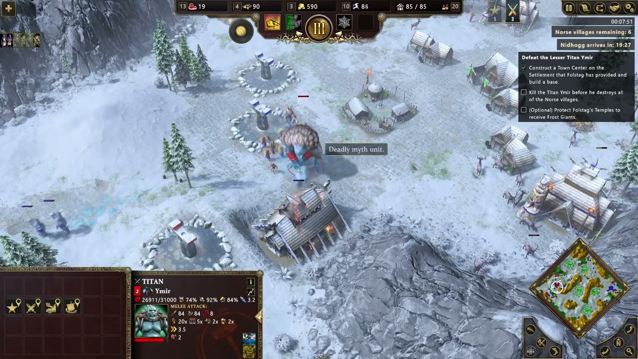 Ep.9 Rampage | The New Atlantis | LUDICROUS | Age Of Mythology Retold