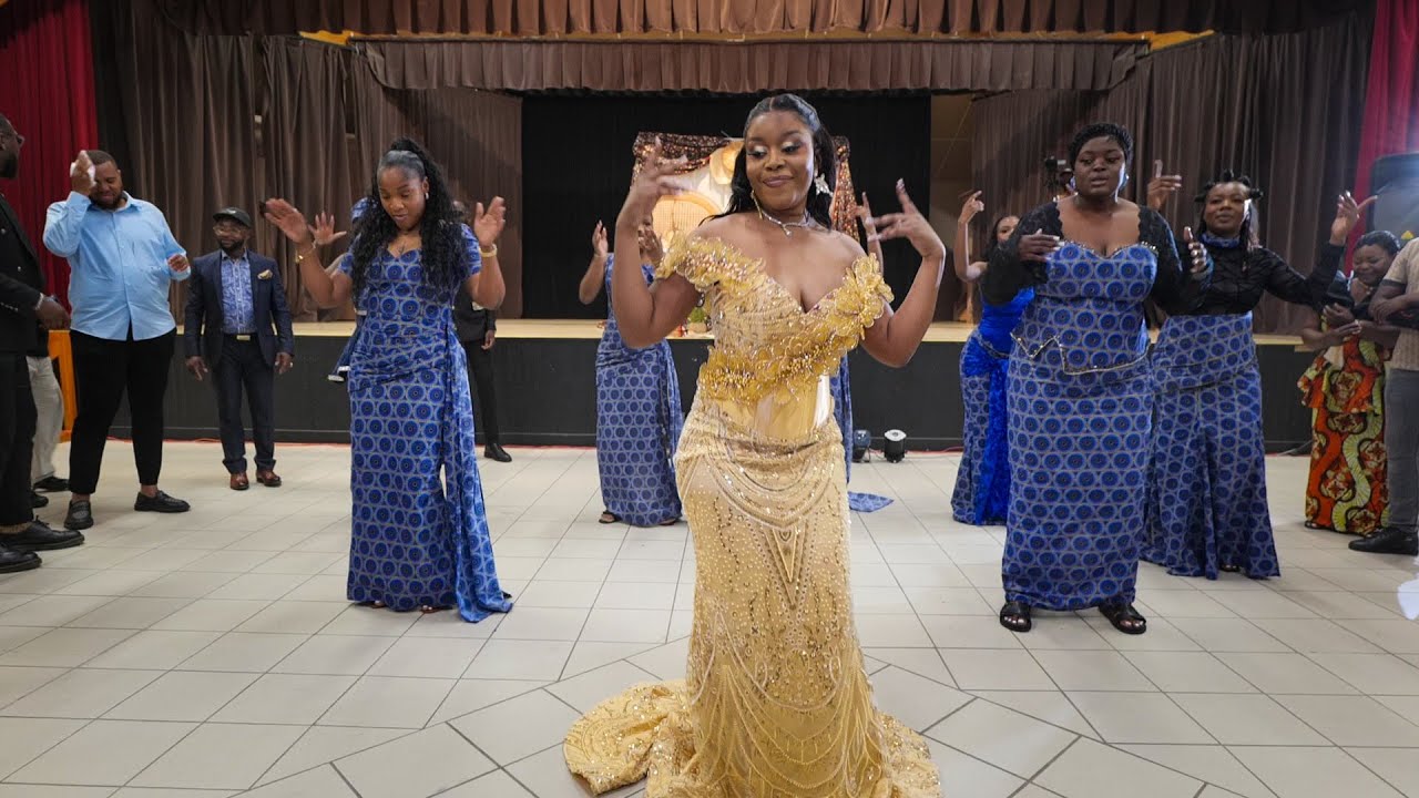 Mariage coutumier de Bénédicte et Jordan (mariage Congolais)
