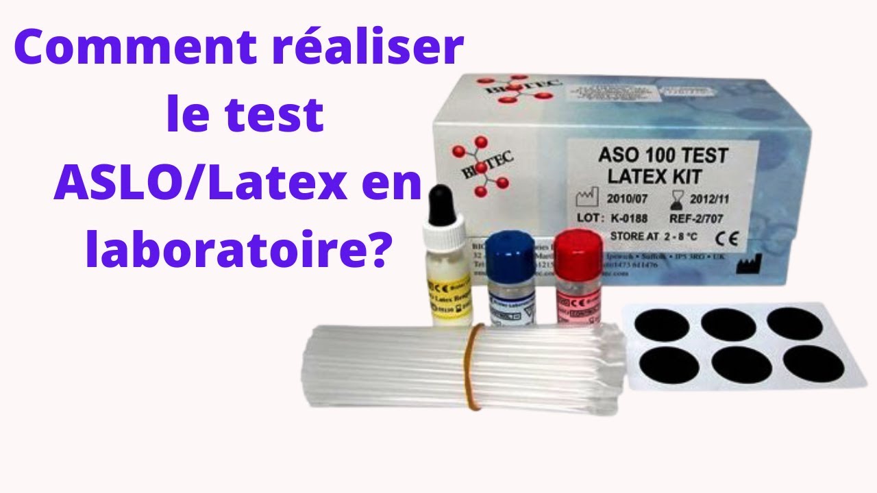 Anti Streptolysine O (ASLO): Comment le réaliser en Laboratoire? #Aslo