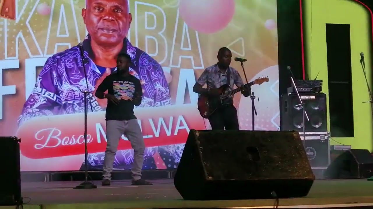 Bosco Mulwa - Performance at Kamba Festival - Masaku Edition. 