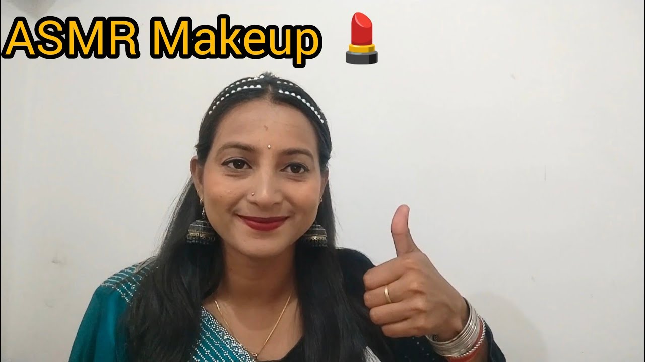 ASMR!! Soft Soothing self makeup 💄