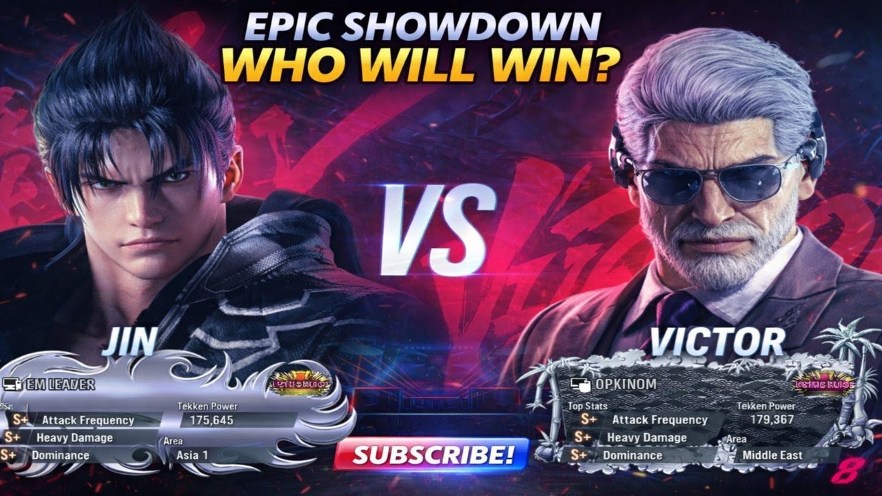 Tekken 8 Victor Main | Online Ranked Battle | High-Level Victor Gameplay