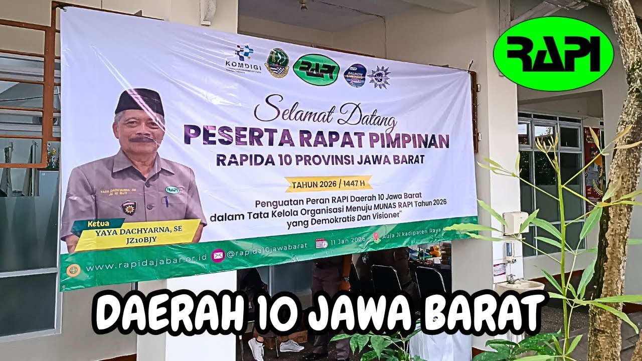 Rapat Pimpinan RAPI Daerah 10 Jawa Barat