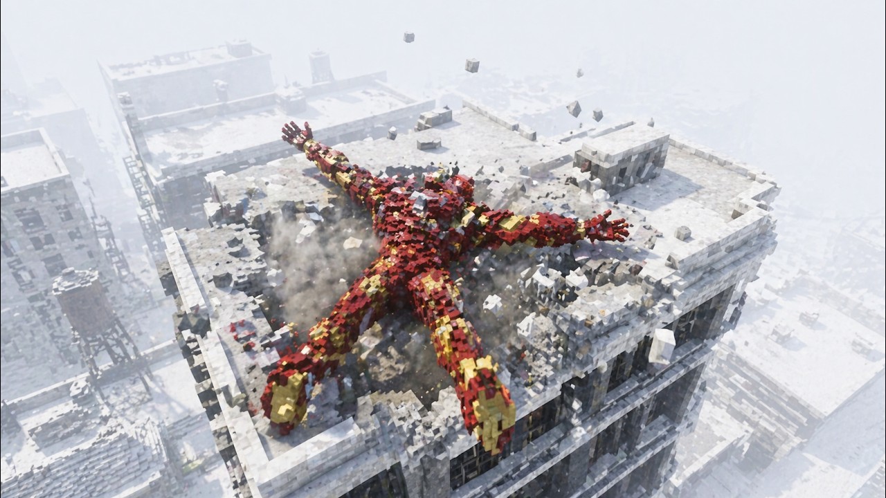 Ultimate Iron Man Ragdoll Crashes - 🦸&zwj;♂️💥Teardown Physics Compilation #3