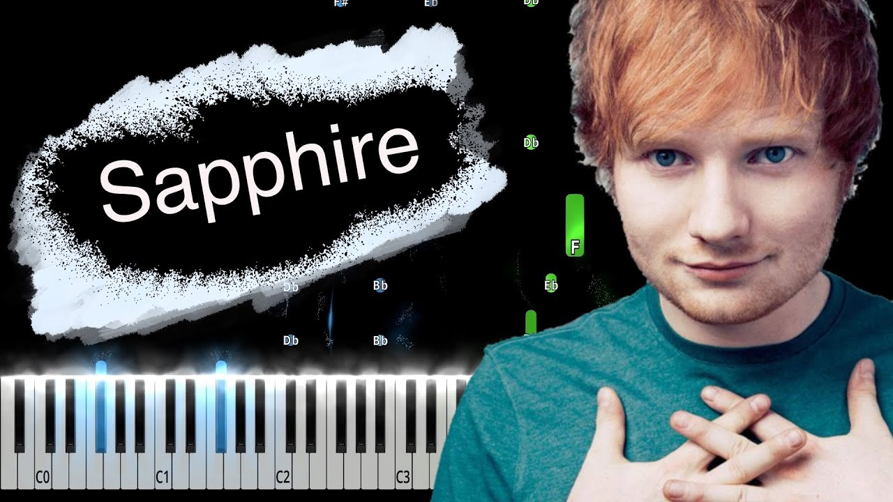 Ed Sheeran - Sapphire Piano Tutorial