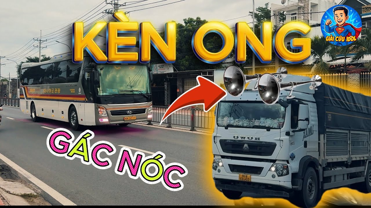 Săn Xe Tải Có Kèn Ong Gác Nóc
