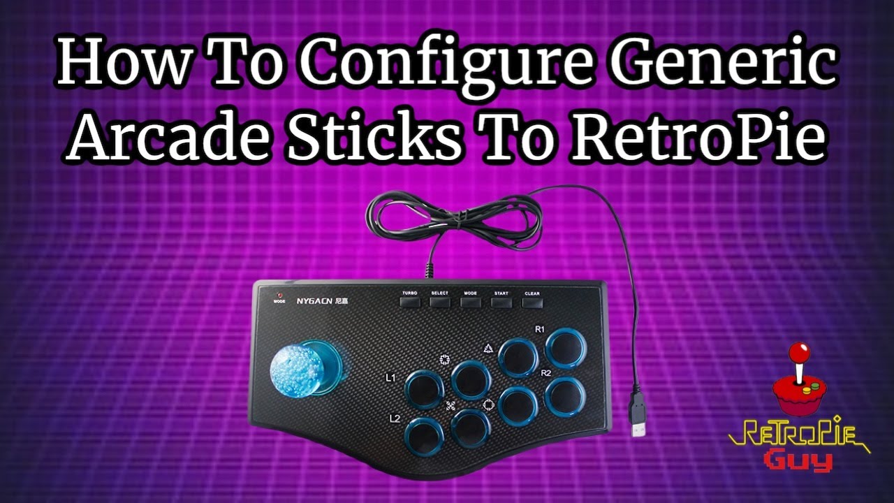 Arcade Stick Controller - RetroPie Input Configuration & Control Mapping Setup RetroPie Guy