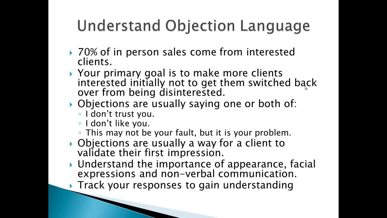 Common Objections Webinar - How to Sell Credit Card Processing