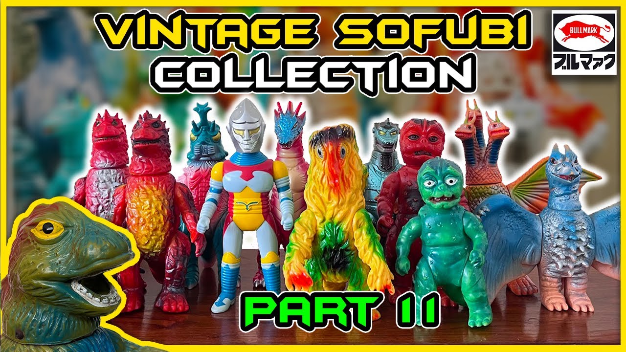 My Vintage Sofubi Collection! Pt.2 ft. Bullmark, Marusan, & M1go!