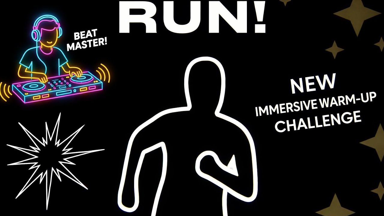 6-MIN IMMERSIVE CARDIO WARM-UP – FULL BODY INTERACTIVE WORKOUT