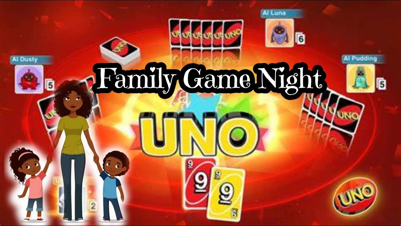 UNO Nintendo Switch (Family Game Night Gameplay)