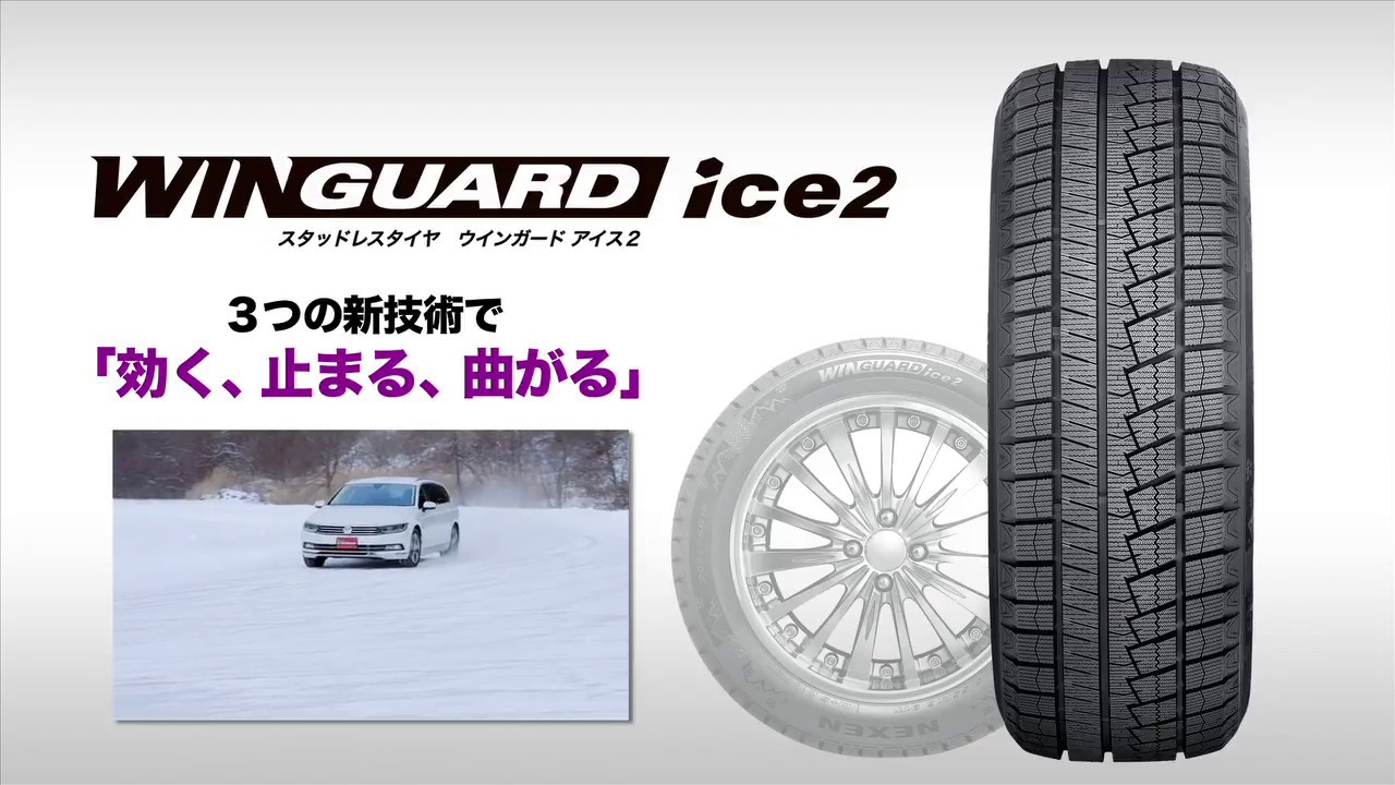 ネクセンスタッドレスタイヤ：WINGUARD ice2 PV