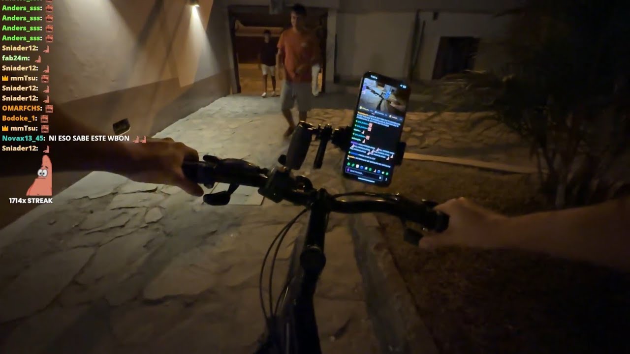 IRL en BICI por las CALLES en STREAM | Sacha 08-03-2025