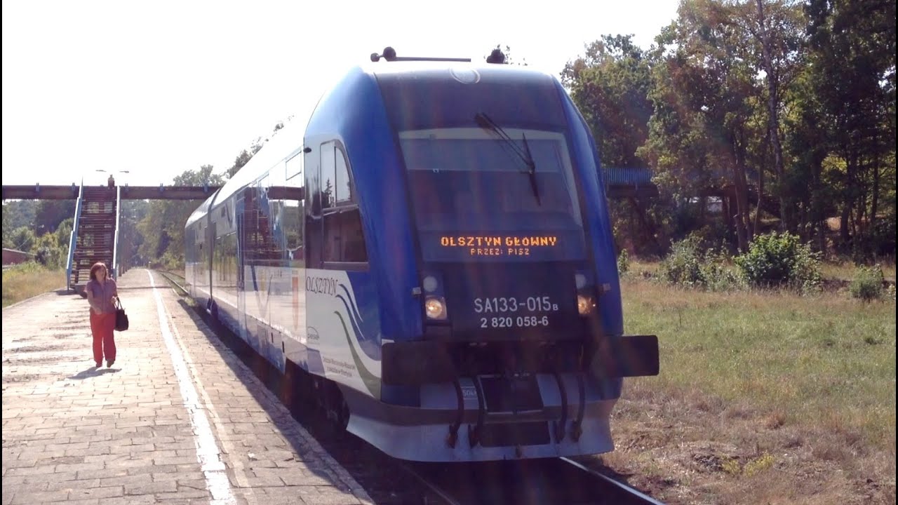 [Przejazd] SA133-015 - Ruciane-Nida - Olsztyn - Linia Kolejowa nr 219