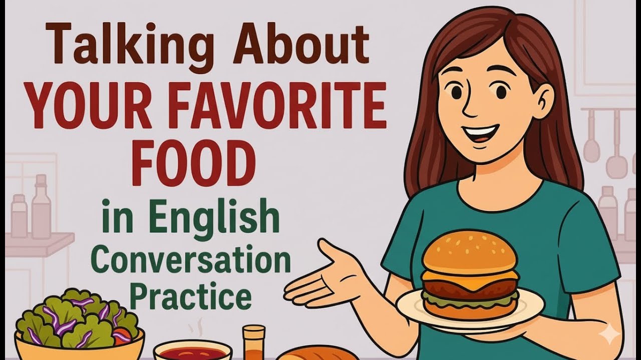 Learn How to Talk About Your Favorite Food in English | Easy English Conversation for Beginners