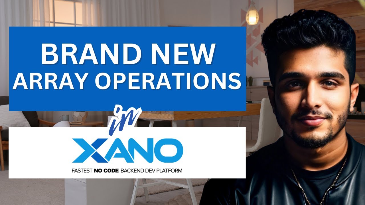 New Array Operations In Xano : Map, Partition, Group By, Difference, Intersection & Union