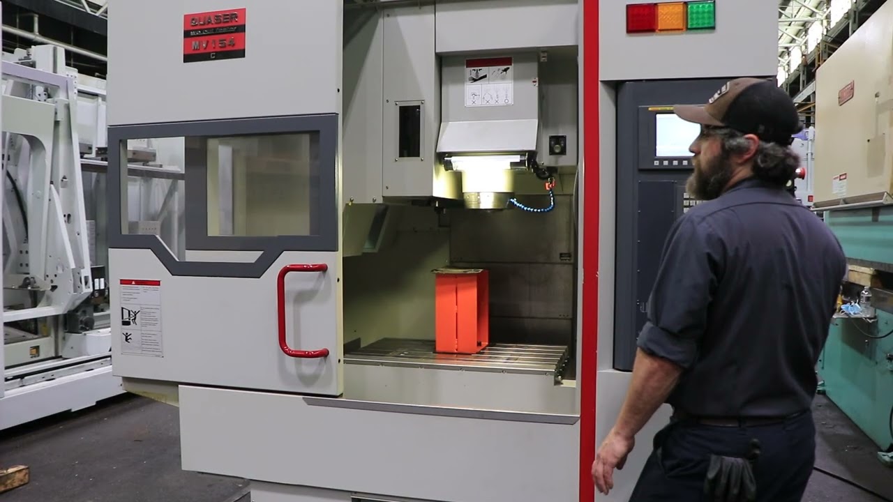 QUASER VERTICAL MACHINING CENTER MODEL: MV154/10C,  S/N: 120I111243,  YEAR: 2011