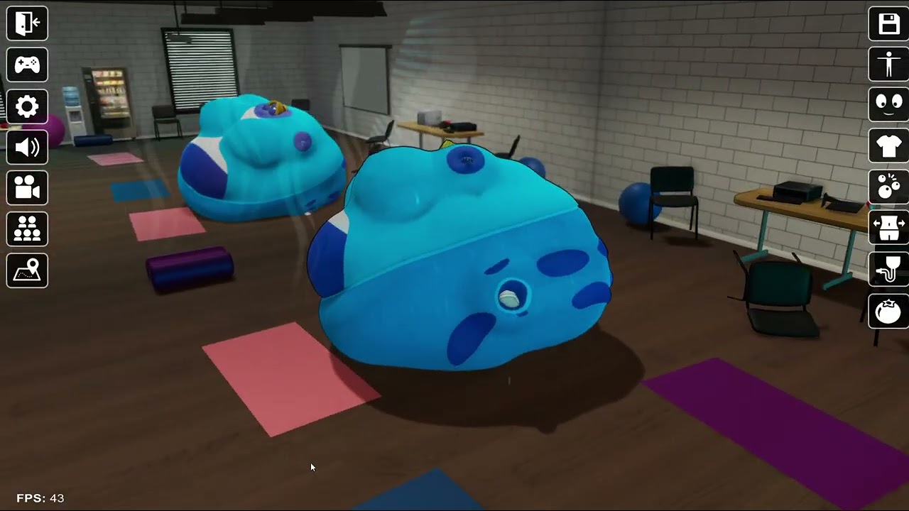 Snackrooms: yoga room blueberry inflation