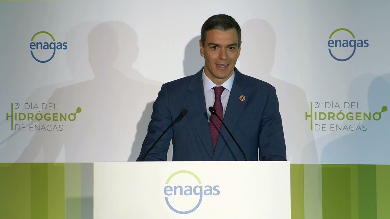 Pedro Sánchez inaugura el 3º Día del Hidrógeno | Enagás
