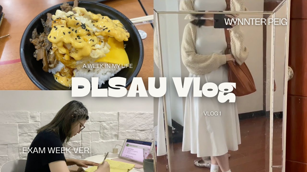 🐾 Week in the Life of a DLSAU Vet Student: 📚 Midterm Exam Prep & Lifestyle 🌟