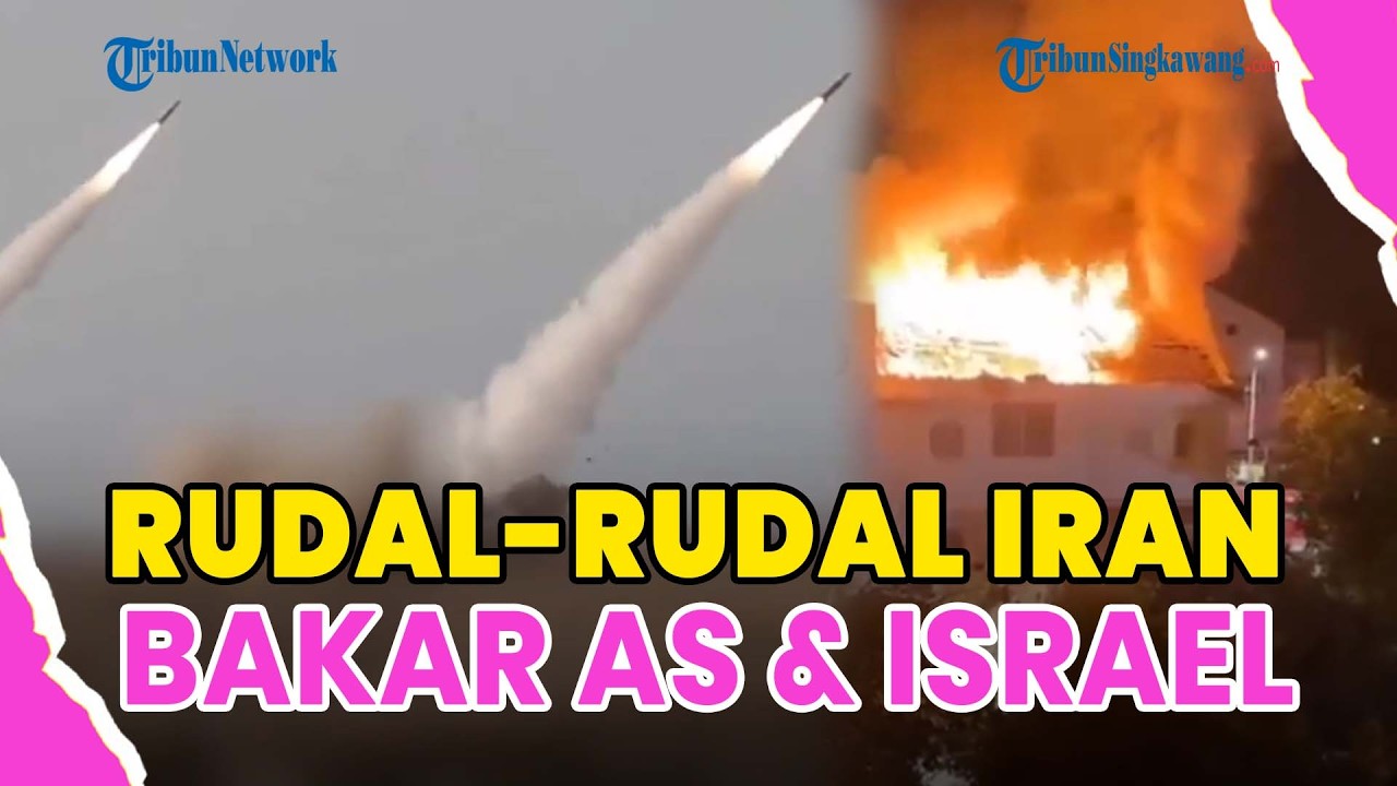 ®️🔴 UPDATE❗TEL AVIV DIHUJANI RUDAL-RUDAL IRAN, F-35 & F-16 AS HANGUS DIRUDAL, MINYAK UEA DIGEMPUR