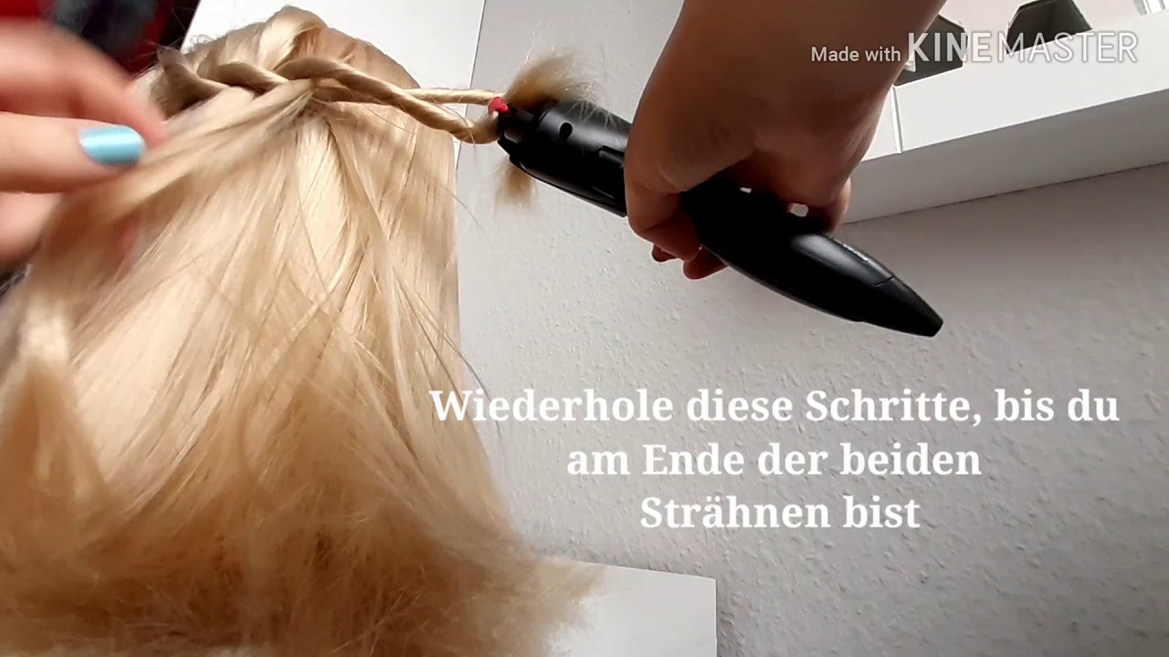 TWIST SECRET Wasserfallfrisur (einfach)