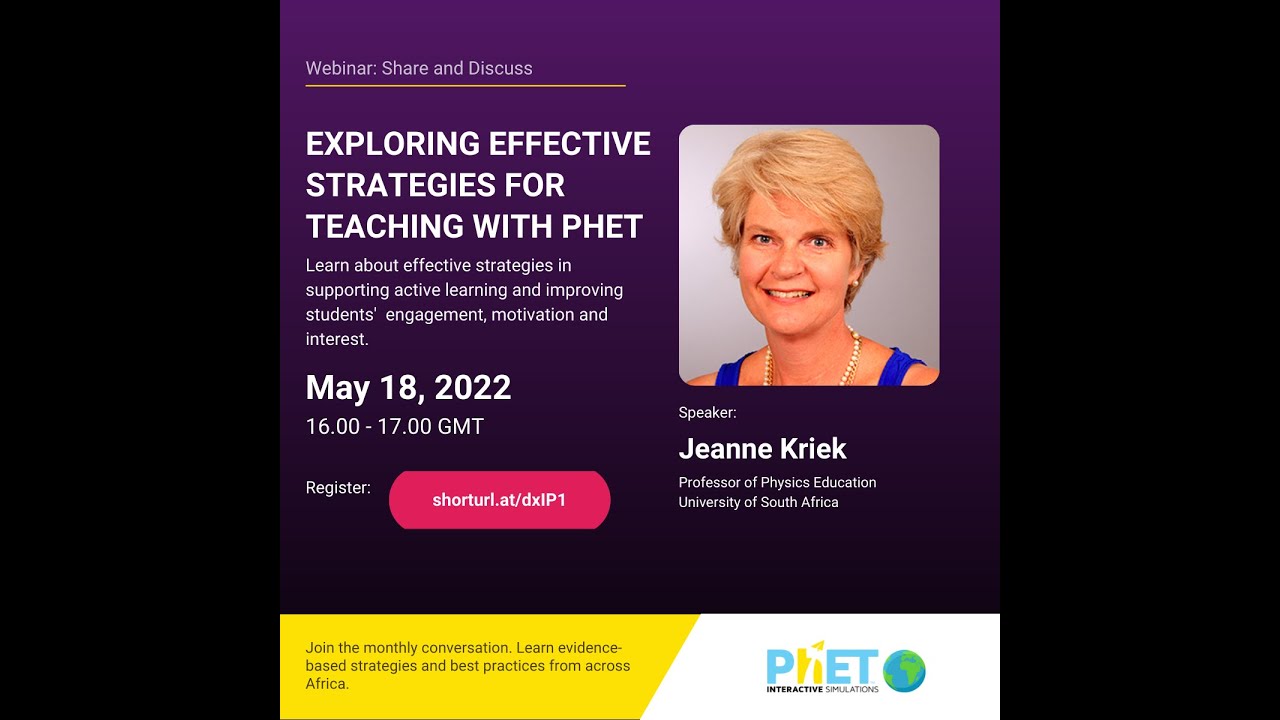 Effective Strategies for Teacher with PhET Simulations