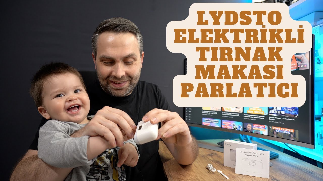 Tırnak Kesmenin En Keyifli Yolu | Lydsto Elektrikli Tırnak Makası Ve Törpüsü