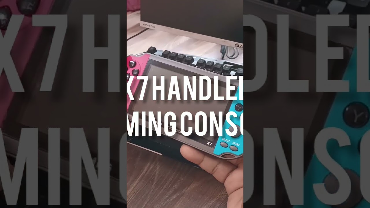 X7 Handled Gaming Console Unboxing #60fps #gaming #pcgaming #videogaming #games
