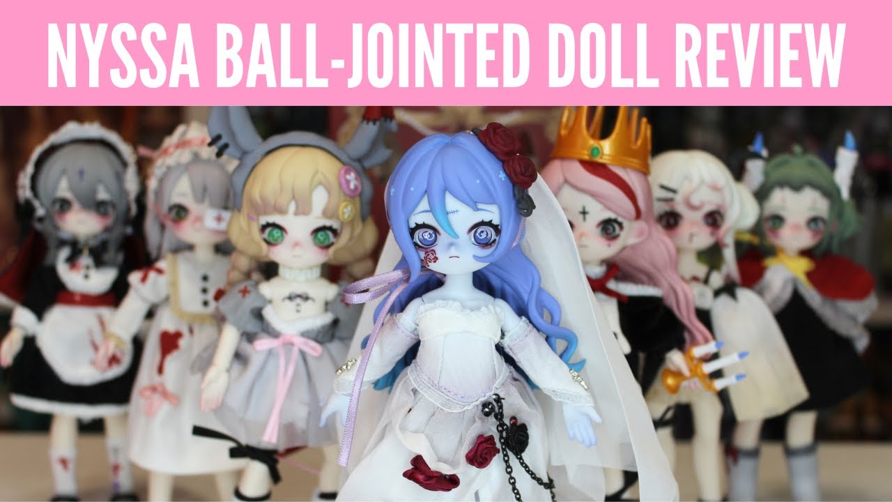 Распаковка и обзор BJD-кукол Nyssa Strange Nightmare BJD Blind Box — шарнирные куклы