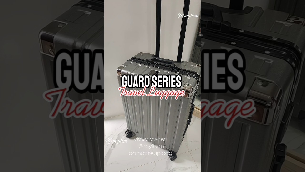 TPartner Guard Series Travel Luggage | Durable Travel Luggage Bag with Lock and 360° Wheels
