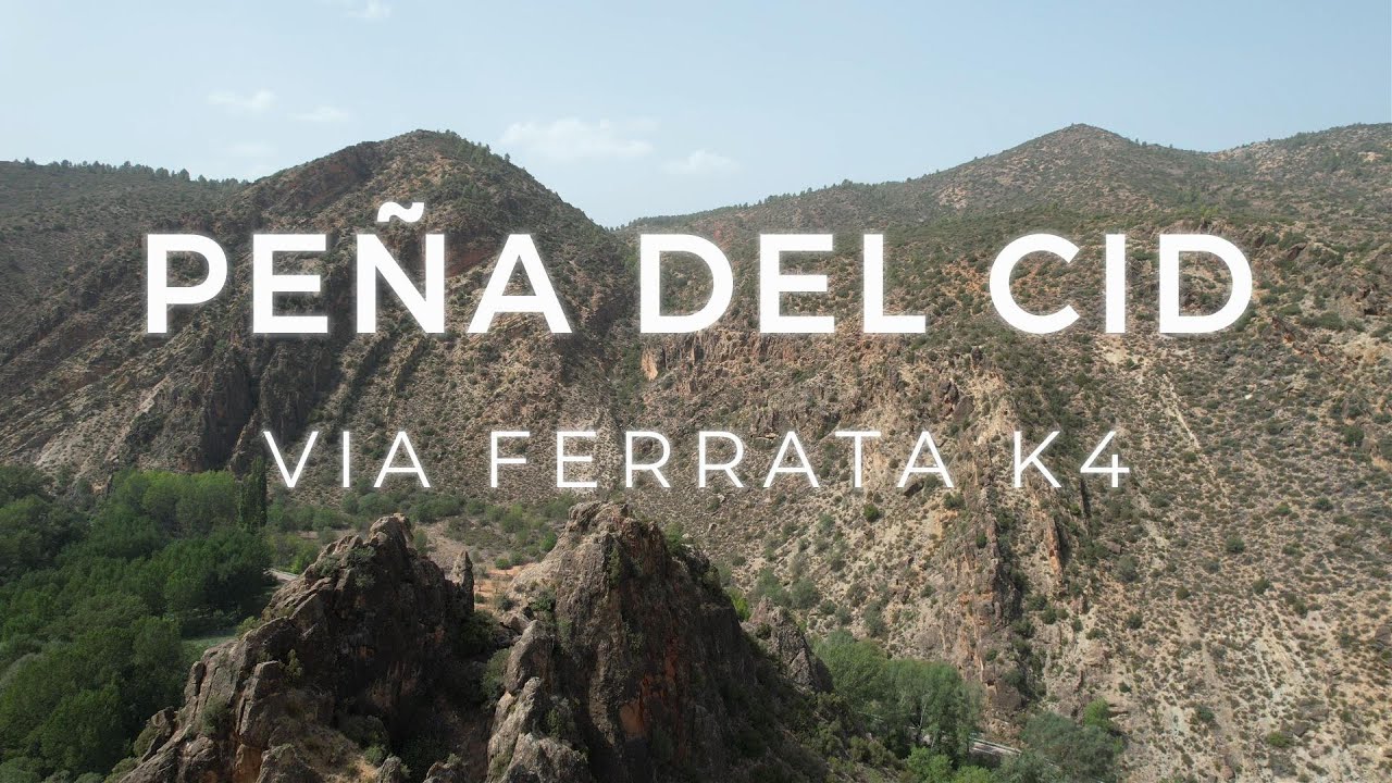 BEST VIAS FERRATAS IN SPAIN. PEÑA DEL CID.TERUEL. LIBROS