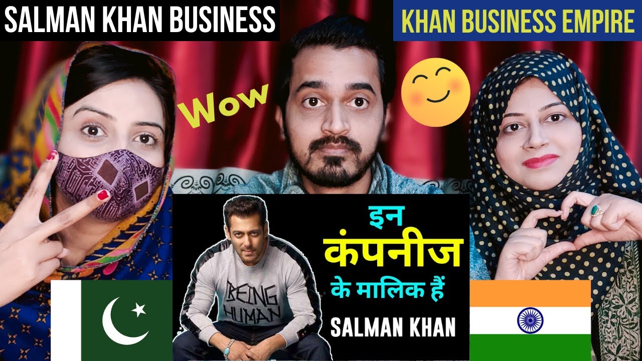 Pakistani Reaction on SALMAN KHAN BUSINESS and Income | Salman Khan Business Empire