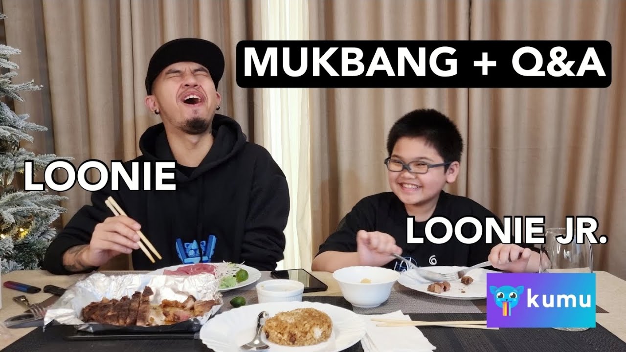 LOONIE × LOONIE JR. | MUKBANG + Q & A | KUMU
