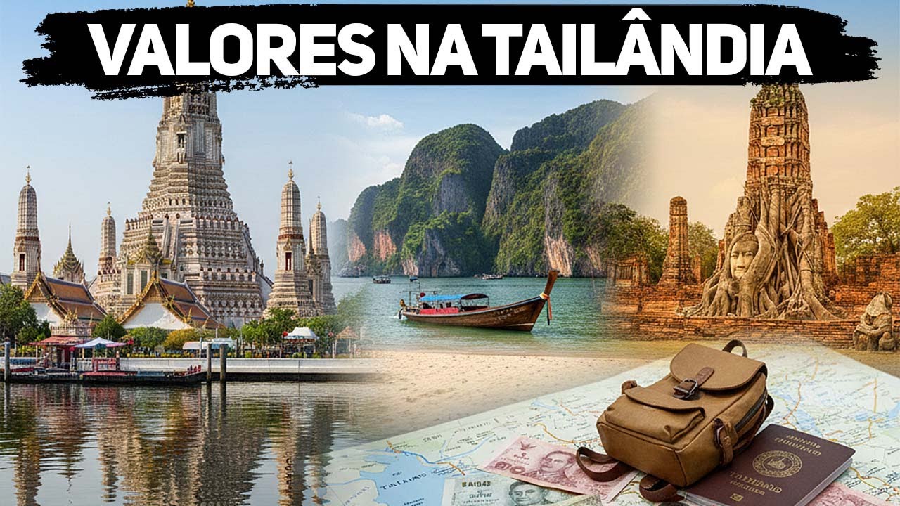 Quanto custa VIAJAR para a TAILÂNDIA em 2026