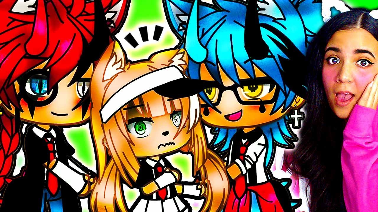 😬💪 SECRETLY Bodyguards?! 💪😬 Gacha Life Mini Movie Love Story Reaction