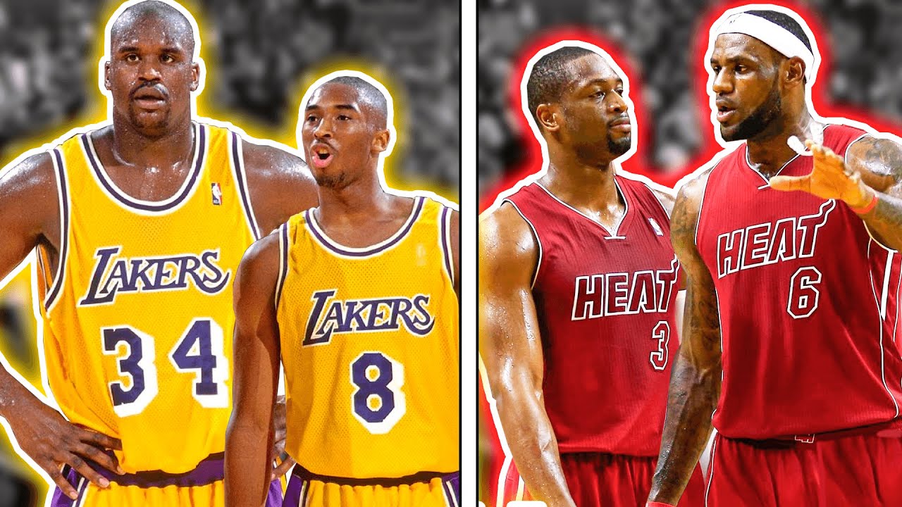 As MELHORES DUPLAS da HISTORIA da NBA!!