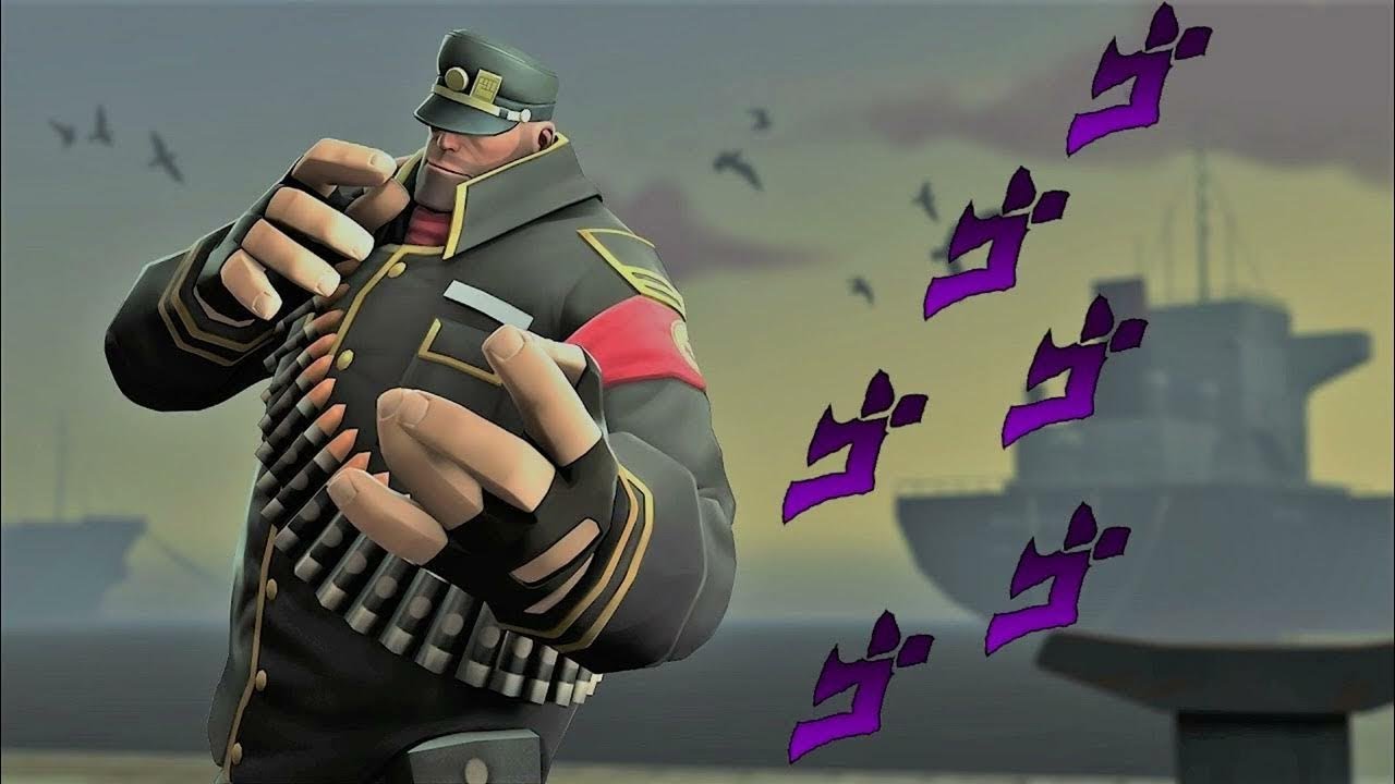 Конец второго тим фортресса (TF2 Heavy RU AI Cover)